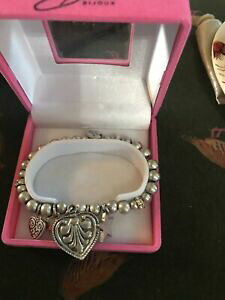 yzWG[EANZT[ rrW[n[guXbgbibi bijoux cuore e brillanti bracciale stella usato