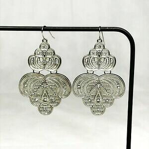 yzWG[EANZT[ {zp^[_OnMOCOgrande in filigrana boho pattern dangle orecchini pendenti