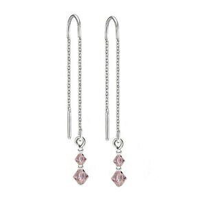 yzWG[EANZT[ Vo[X^[OCOBe[W[YNX^oCXtXL[R925 argento sterling orecchini scovolo vintage rose cristalli di swarovski R