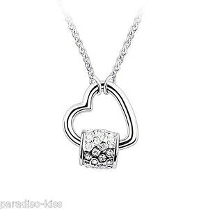 yzWG[EANZT[ XtXL[zCgn[gNX^fB[XlbNXcollana donna cristallo swarovski elements cuore bianco a01