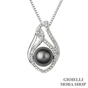yzWG[EANZT[ NX^XtXL[y_glbNXcollana donna ciondolo con crystal swarovski elements g153