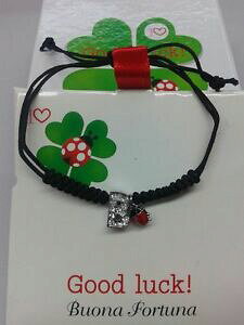 �y���������z�W���G���[�E�A�N�Z�T���[ ���C���X�g�[���W���G���[�u���X���b�gbracciale bigiotteria donna lettera b con strass e coccinella buona fortuna