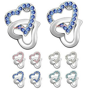 yzWG[EANZT[ COE[}NX^XtXL[WRln[gorecchini donna cristallo swarovski zircone cuore or01 colori vari