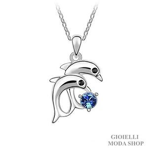 yzWG[EANZT[ NX^XtXL[y_glbNXcollana donna con ciondolo crystal swarovski elements g141