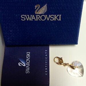 yzWG[EANZT[ XtXL[RNX^`[TCuX^[NXvNAn[ggenuine swarovskiR crystal charm w signed lobster clasp~ clear heart