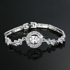 yzWG[EANZT[ WRjfB[XuXbgbracciale donna zirconi 17 cm