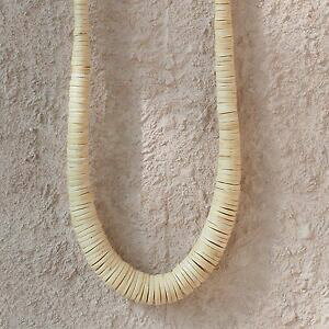 yzWG[EANZT[ lbNXx[WlC`[RA[`F[RRibcRRibcr[Ynuovo 85cm5cm collana con perle di cocco in beigenatura collier catena cocco