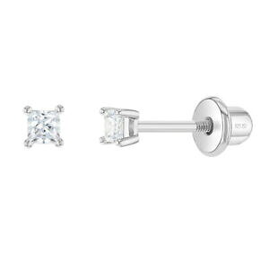 yzWG[EANZT[ X^[OVo[vZXJbgXNGAXN[CO925 argento sterling 2mm5mm cz principessa taglio quadrato vite orecchini per