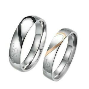 yzWG[EANZT[ OJbvn[gsNubNToeBAA}[anello uomo donna amore coppia cuore rosa nero san valentin real amare