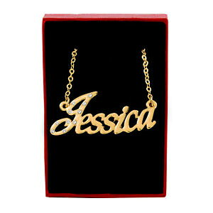 yzWG[EANZT[ p[\iCYuC_bLWFVJACfAlbNXcollana con nome placcato orojessicaidee regalo per leipersonalizzato da sposa