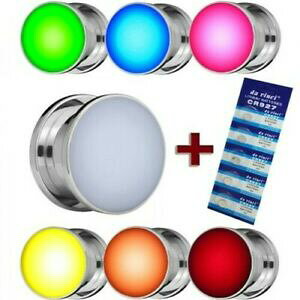 yzWG[EANZT[ glvOrXun led flesh tunnel plug brillante lampeggiante acciaio rosso verde bianco 8 bis