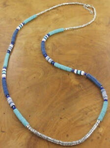 yzWG[EANZT[ lbNXVOgtHXpR[?ANA~bNXcollana ? lunga singolo trefolo paillettes ? aqua mixnec 46