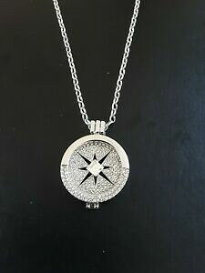 yzWG[EANZT[ _IfBXNXeXy_gNX}Xy_g33mm moneta argento con medaglione cz disco in acciaio inox ciondolo natale 533