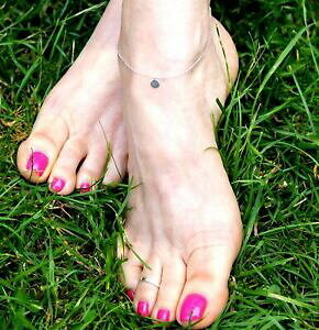 yzWG[EANZT[ Vo[X^[OANcerchio 925 argento sterling cavigliere