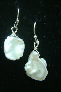 yzWG[EANZT[ COp[obNzCghbvtbNenormi orecchini perla barocca 1213mm bianco goccia gancio 1 27mm