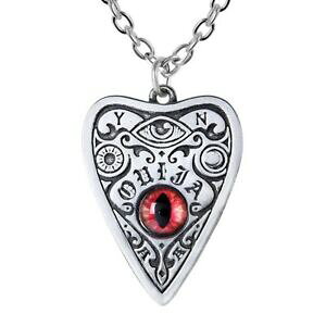 yzWG[EANZT[ v`ECWvVFbgIJgy_gobOalchemy petit ouija planchette ciondolo occulto seduta spiritica occhio di gatto sacchetto liber