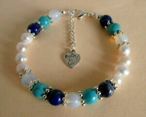 �y���������z�W���G���[�E�A�N�Z�T���[ �W�F���X�g�[���N���X�^���q�[�����O�C���u���X���b�g�o�b�Ogemstone cristallo guarigione un lutto condoglianze spirituale insight braccialetto borsa rega