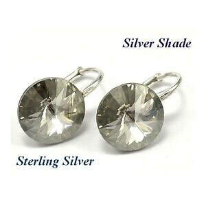 yzWG[EANZT[ X^[OVo[XtXL[NX^HVo[VF[hCO* argento sterling * rivolisilver shade orecchini realizzati con cristalli swarovs