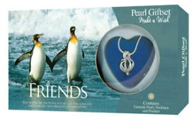 【送料無料】ジュエリー・アクセサリー ポピュラーラブパールフレンズペンギンメダリオンネックレスペンダントセットクリスマスpopular love perle amici, pinguino medaglione amp; collana ciondolo set regalo di