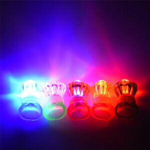 yzWG[EANZT[ OtBK[LbYp[eB[CgAbvO[120 x led lampeggiante lanulare shiny bambini festa light up glow in the dark dp