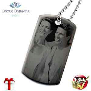 yzWG[EANZT[ p[\iCYeLXg^Oy_gNX}Xpersonalised phototext engraved id tag pendant great christmas gift