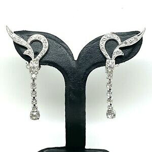 yzWG[EANZT[ zCgNbvNX^hbvCOinsolito bianco clip orecchini a goccia cristallo