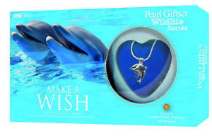 yzWG[EANZT[ CJp[y_glbNXNX}Xy_gZbgpopular love perle delfino ciondolo amp; collana ciondolo natale regalo set nuovo