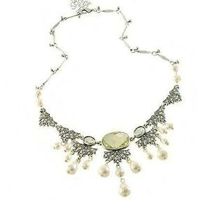 yzWG[EANZT[ Be[Wk[{[EFfBOfRp[`[J[lbNXXtXL[NX^vintage nouveau deco da sposa collana girocollo di perle con cristalli s