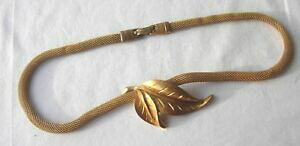 yzWG[EANZT[ S[hjbglbNXcollana maglia oro pendente con foglie dorate