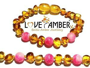 yzWG[EANZT[ K[YsNnj[ogAo[ANbguXbgAK^nj[TbNgirls rosa lucido miele baltic amber childs cavigliera braccialetto agata caprifogl