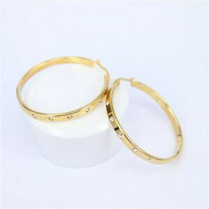 yzWG[EANZT[ u[NhCNI[t[vCONX^XtXL[vPAA[Wboucles doreilles creoles hoop earings cristal swarovski plaque or alliage 