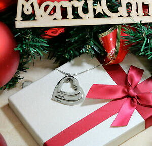 【送料無料】ジュエリー・アクセサリー カスタムネームハートラブペンダントゴールドメッキネックレスホワイトイギリス3 personalizzata nome cuore amore ciondolo collana placcato oro, bianco, regalo, regn