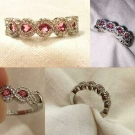 【送料無料】ジュエリー・アクセサリー ルビーリングサイズruby coloured ring size 9