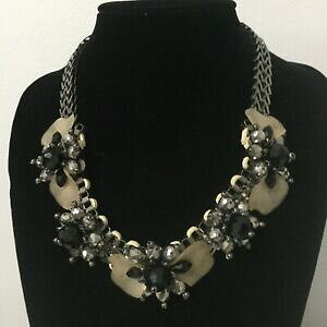 yzWG[EANZT[ Xe[ggRX^rbOOXr[YVCj[lbNXdichiarazione costa grosso vetro perline fiori collana luccicante nuovo