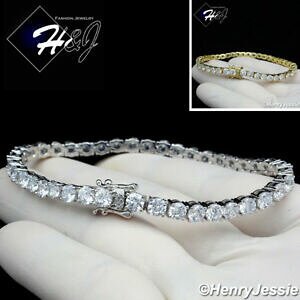 yzWG[EANZT[ S[htBjbVuOS[hVo[ejXuXbgle donne 785men finitura oro 14k 4mm bling oroargento 1 riga bracciale tennis * bb2