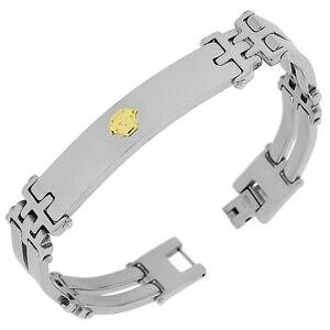 yzWG[EANZT[ XeXX`[Vo[S[hc[gCG[YW[W[`F[uXbgacciaio inox argento oro giallo bicolore da uomo maglie catena bracciale