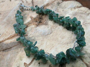 yzWG[EANZT[ AK^FfWRWFXg[lbNXagata verde collana girocollo gemstone