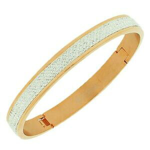 yzWG[EANZT[ X`[XeXX`[[YJ[zCgS[hNX^JtWbhuXbgacciaio inox rosa color oro bianco cristalli cz donna polsino braccia