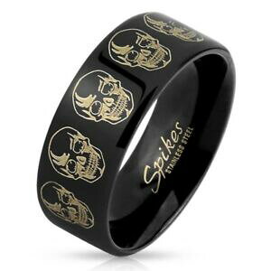 yzWG[EANZT[ O}ubNX`[XJanello uomo acciaio nero teschi