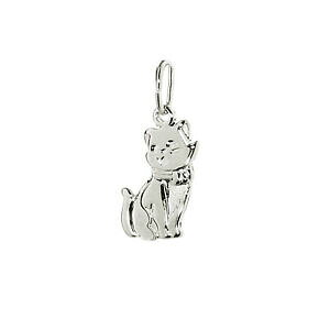 yzWG[EANZT[ g[[X^[OVo[Vo[LbgK[piccole catene gatto rimorchio 925 sterling argento argento gatto ragazza donna 7886