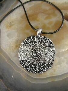 �y���������z�W���G���[�E�A�N�Z�T���[ �E�G�X�g�c���[�X�e�����X�X�`�[���y���_���g�x���x�b�g���{��albero vita ciondolo in acciaio inox con velluto nero nastro gratis