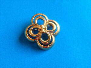 yzWG[EANZT[ rW[u[Vt@^CV[hp[lt`u[`bijoux broche fantaisie doree par monet french brooch