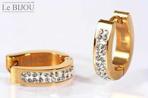 yzWG[EANZT[ NIXtXL[NX^rW[~[gle bijou creolen swarovski cristalli 30 mm, colore a scelta