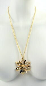 yzWG[EANZT[ S[f`F[Xe[gg`F[fUCi[lg[[designer monet rimorchi con catena dorato, grande fioritura, statement catena