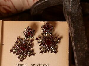 yzWG[EANZT[ S[hS[hCXg[CObhCXg[X^[Xm[t[NCujOBe[Worecchini a perno dorato rosso strass stella fio