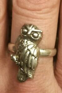 yzWG[EANZT[ Vo[OC^ATCYAJanello gufo?argento 925 donna? misura italiana 14misura usa 7