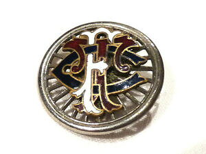 �y���������z�W���G���[�E�A�N�Z�T���[ �r�W���[�A�����[�W���h���u���b�V���C���V�[�j�F�G�}�C���u���[�`bijou alliage dore broche insigne c m f emaillee brooch