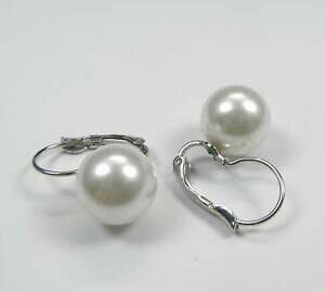 yzWG[EANZT[ zCgzCgCOCOXtXL[p[nuovo orecchini 12mm swarovski perle in whitebianco orecchini