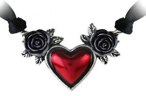 �y���������z�W���G���[�E�A�N�Z�T���[ �C���O�����h�u���b�h�l�b�N���X�`���[�J�[�n�[�g���u���[�Y�p���N�S�V�b�N�p�K�[�malchemy englandsangue collana girocollo cuore, amore roses punk gotico pagano regal