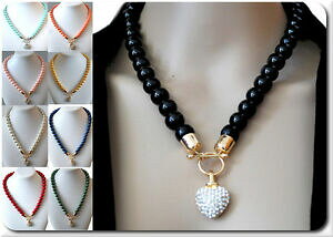 yzWG[EANZT[ `F[p[n[gCXg[Yp`F[`F[lbNXy_gNX^OXp[Ycatena perle cuore strass parigi catena collana cio